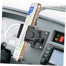 Car Phone Holder for Truck/Wall/Boat，Drill-Base Mount for Van/Dashboard 