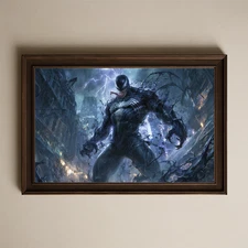 Venom #001 | 17x11 HD Wall Art Print | Marvel Fan Art Poster