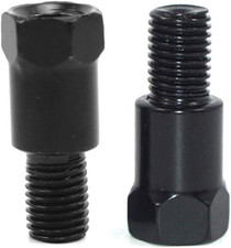 Motorcycle Mirror Mount Adapter Height adjustment Screw Rearview Mirrors Thread