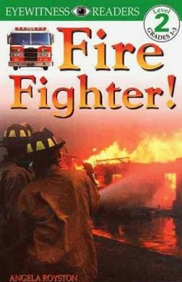 DK Readers: Fire Fighters (Level 2: - Hardcover, by Royston Angela - Very Good