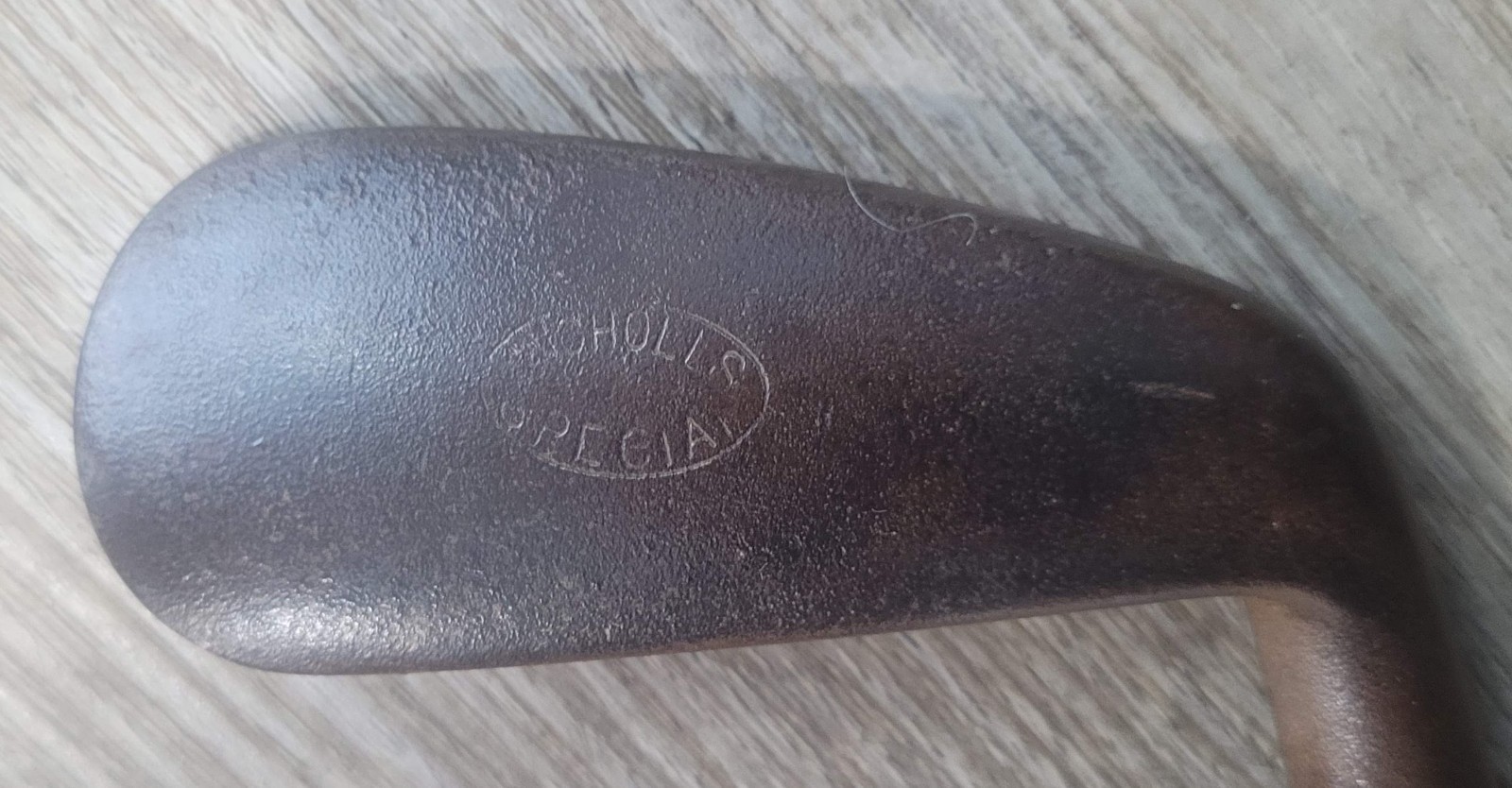 Antique Vintage Nicholls Model 107 Hickory Wood Shaft Golf Club Westboro Mass.