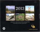 2013 US Mint AMERICA THE BEAUTIFUL P&D Uncirculated Set - 10 coins w/ OGP sleeve — photo 1
