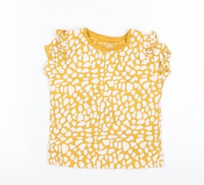 Basic-T-Shirt Mädchen UK-Größe 18-24 Monate Primark mehrfarbig