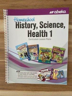 Abeka History, Science, Health First 1st Grade Curriculum Lesson Plans