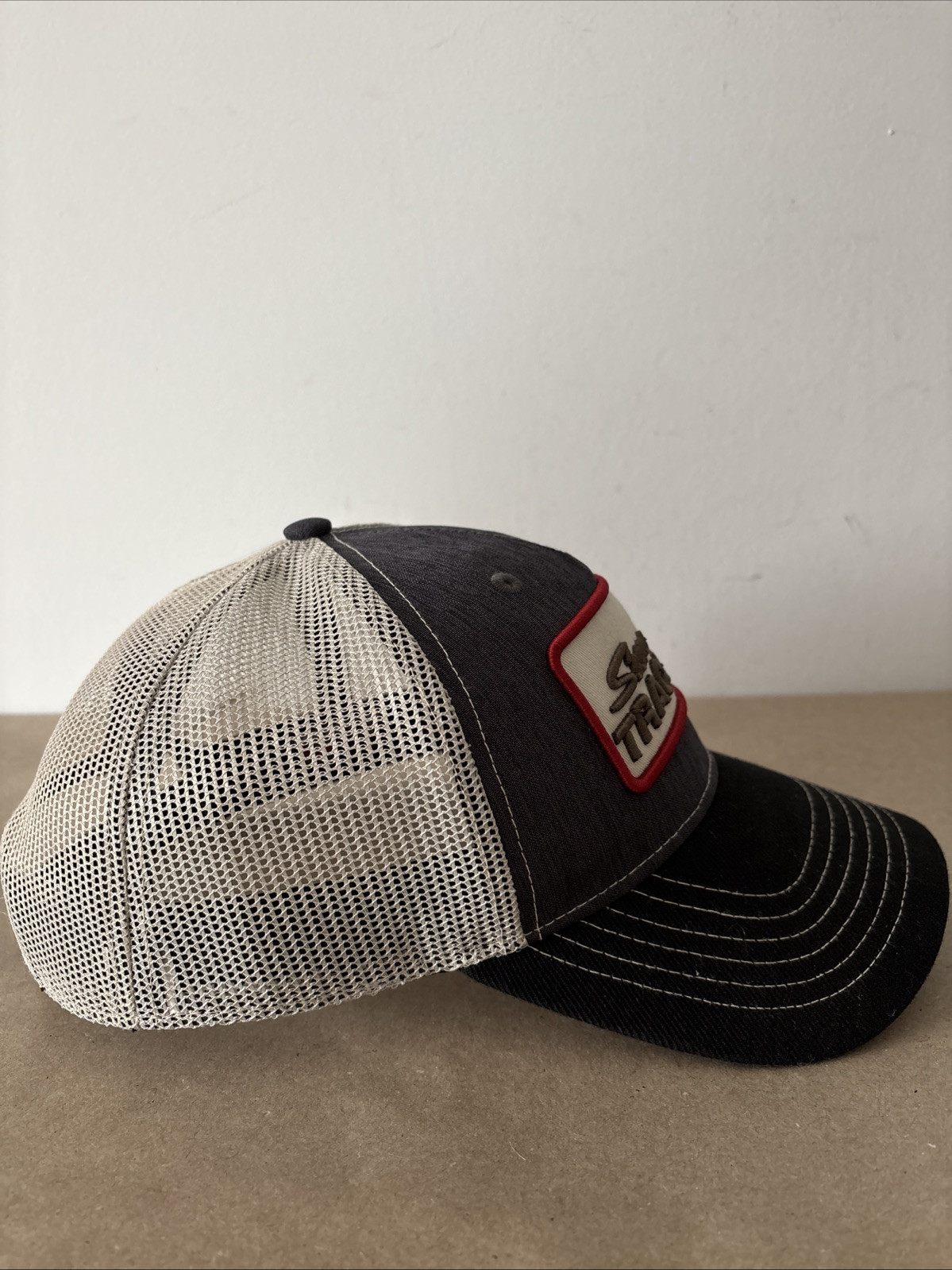 Sun Tracker Hat Blue Mesh Adjustable Snapback Tru… - image 2