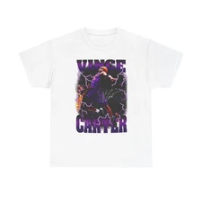 Vince Carter Graphic T Shirt Vintage Dunk Contest Retro Unisex Heavy Cotton Tee
