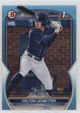 2023 Bowman Draft Sky Blue 456/499 Colton Ledbetter #BD-34 12yh