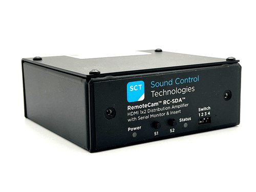 SOUND CONTROL TECHNOLOGIES REMOTECAM RC-SDA HDMI 1x2 DISTRIBUTION AMPLIFIER (a)