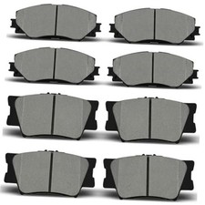 Complete Front and Rear Ceramic Brake Pads Ki...