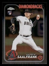 2024 Topps Chrome #178 Andrew Saalfrank RC