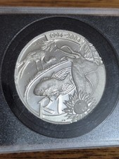 2004 South Africa Proof 1 Rand 80% Silver / National Animals / Stunning Proof...