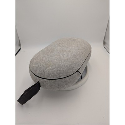 Meta Oculus Quest 2 Carrying Case Grey Felt VR Headset Controller Travel Bag