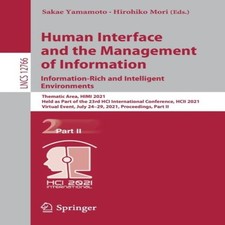 Human Interface and the Management of Information. Information-Ri