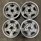 (4) Porsche 944 911 Cookie Cutter Rim Set 15” ALLOY Wheels ATS 7Jx15