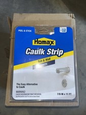 Caulkstrip Homax White Silicone Caulk Strips 7/8 in. x 11 ft.