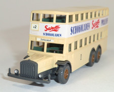 Wiking - Büssing D 38 Doppeldeckerbus "Sarotti", 1:90 #25-SV2458/K28
