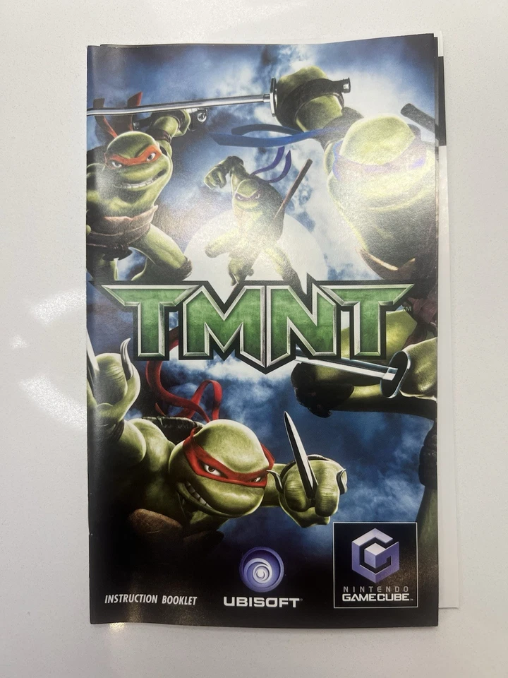 TMNT - Nintendo GameCube - Complete CIB - TESTED & Working ! - Image 3 of 4