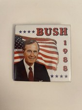 George H.W. Bush 1988 Pin Back Button P67