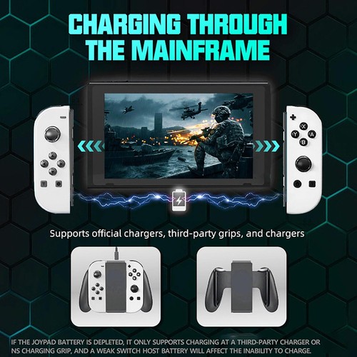 Juego de 2 mandos Joy Con para Nintendo Switch - gamepad inalámbrico izquierdo y derecho - Imagen 210 de 336