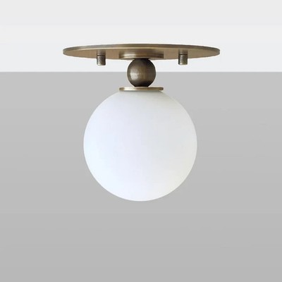 Ceiling Spot light-Mid Century Style Brass--Spot Ceiling Light