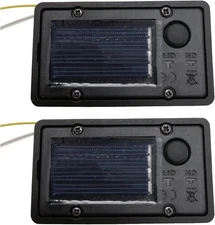 Solar Lights Replacement Top Parts rectangle, as picture show 
