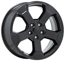 20 Jeep Grand Cherokee Gloss Black Wheel Rim Factory Oem Single 9211 Exchange