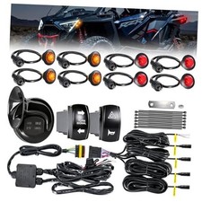 UTV/ATV Turn Signal Kit with 110dB Horn, Pre-Wired Plug Play Design