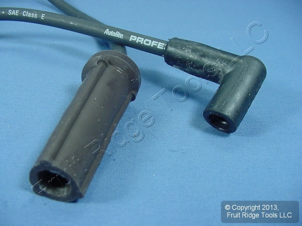 Cable de encendido de bujía Autolite 96199 8 mm para 85-88 Riviera Grand Am Calais V6 Foto 2 de 3