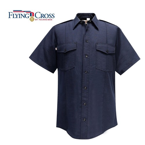 FLYING CROSS 9800 NFPA COMPLIANT NOMEX IIIA UNIFORM SHIRT NAVY 4XL