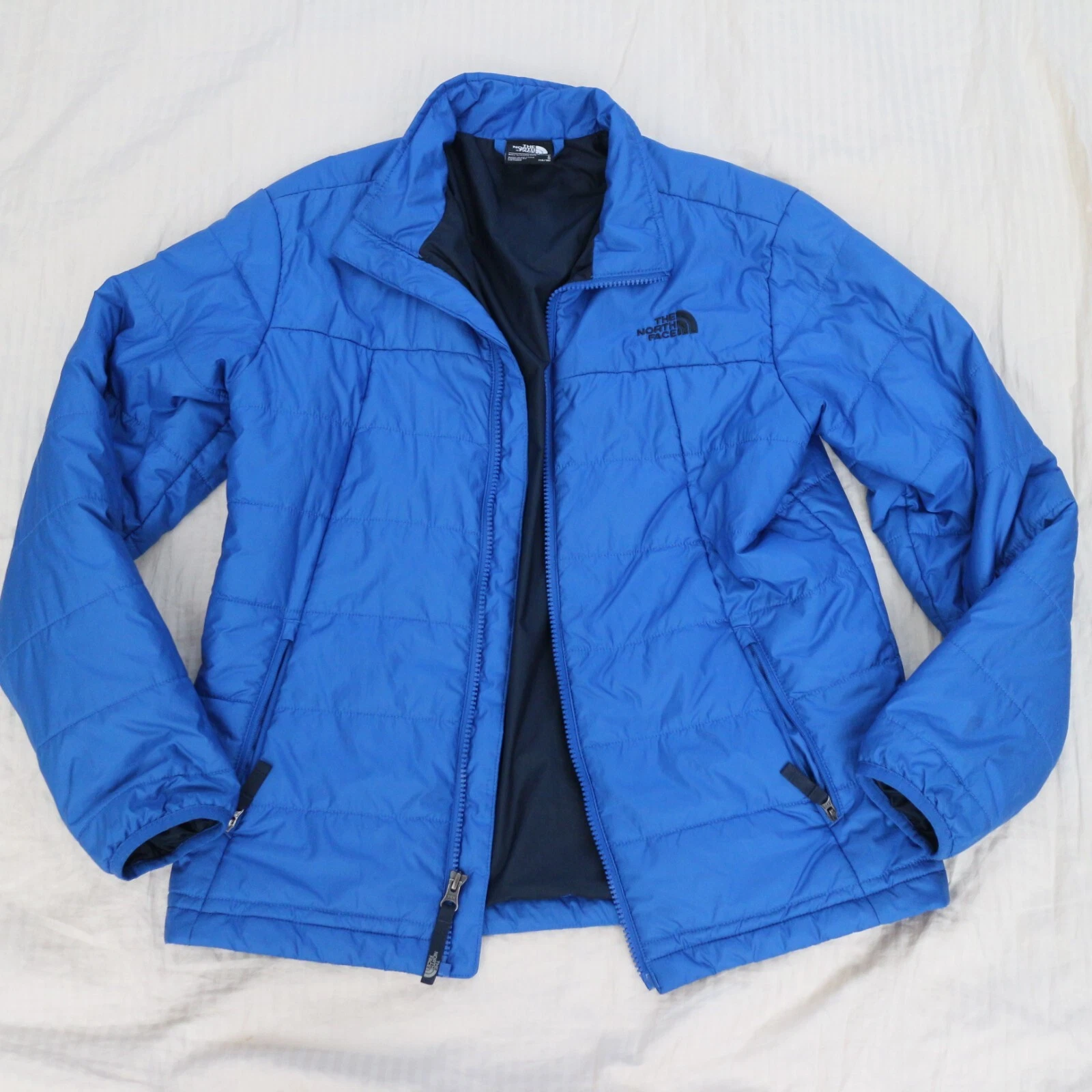 PREOWNED-the NORTH FACE Boy Blue Full-Zip Quilt PUffed Jacket Sz L Large
Opens in a new window or ta