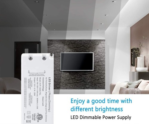 25W Dimmable Driver LED Power Supply ETL 12V DC Dimming LED Drivers Transformer - Picture 3 of 6