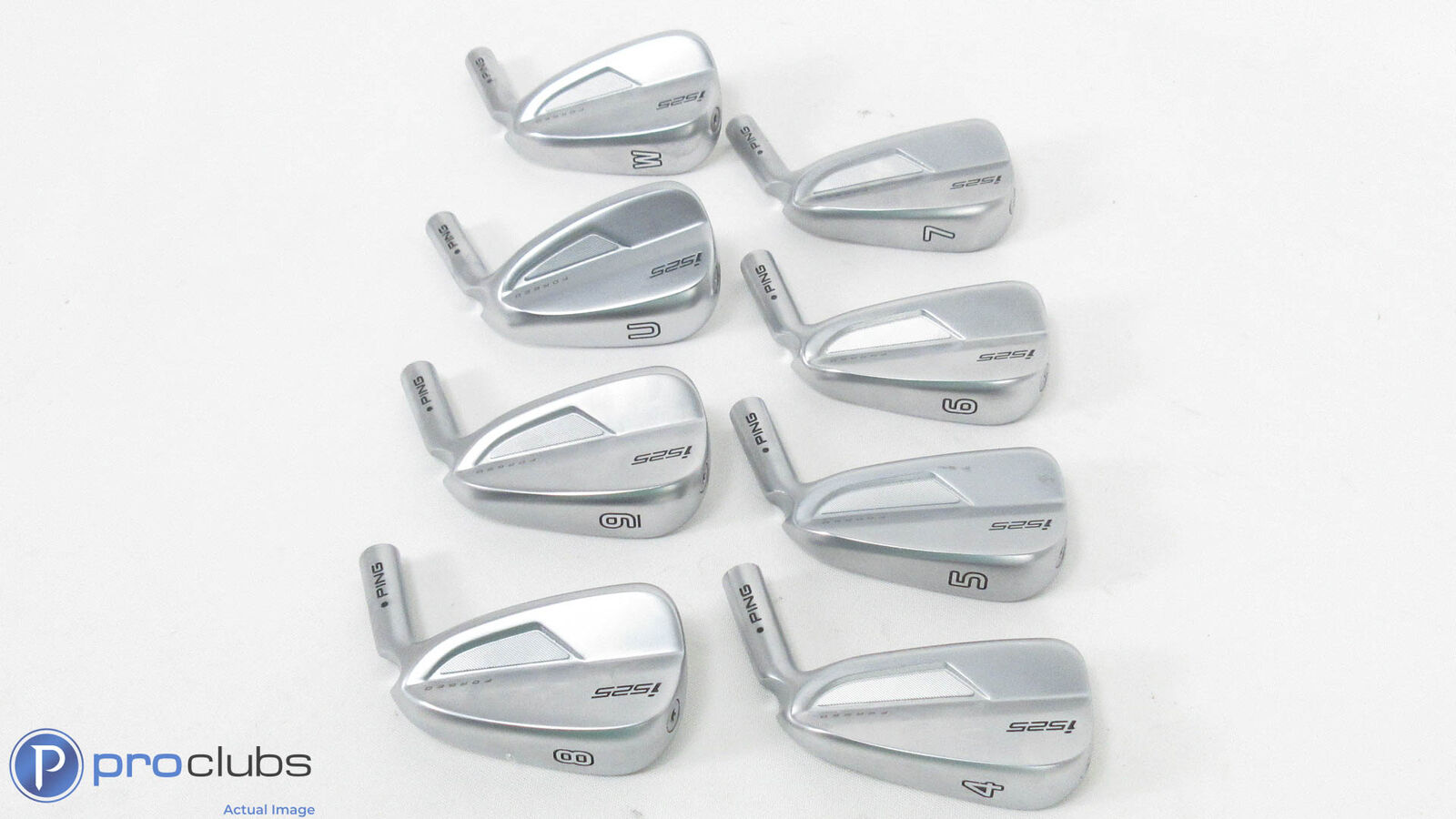 Excellent! Ping i525 Black Dot 4-PW, GW Iron Set - Head Only - 363173