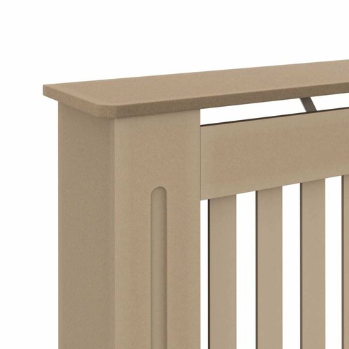 Radiator Cover 59.8"x7.5"x31.9" MDF vidaXL - Picture 6 of 8