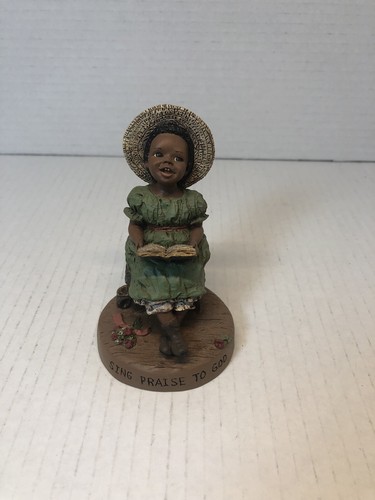 Martha Holcombe - All God’s Children 1998 “Hallie” #14 Figurine with Box/Cert - Picture 2 of 8