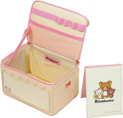 San-X Rilakkuma Korilakkuma Makeup Cosmetic Pouch Case Bag w