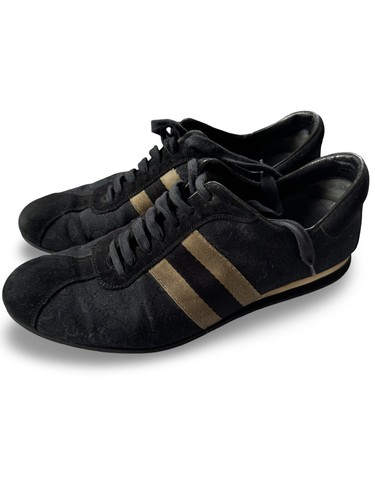 GUCCI Low Top Men Black GG Canvas, size US 10 - Picture 5 of 6