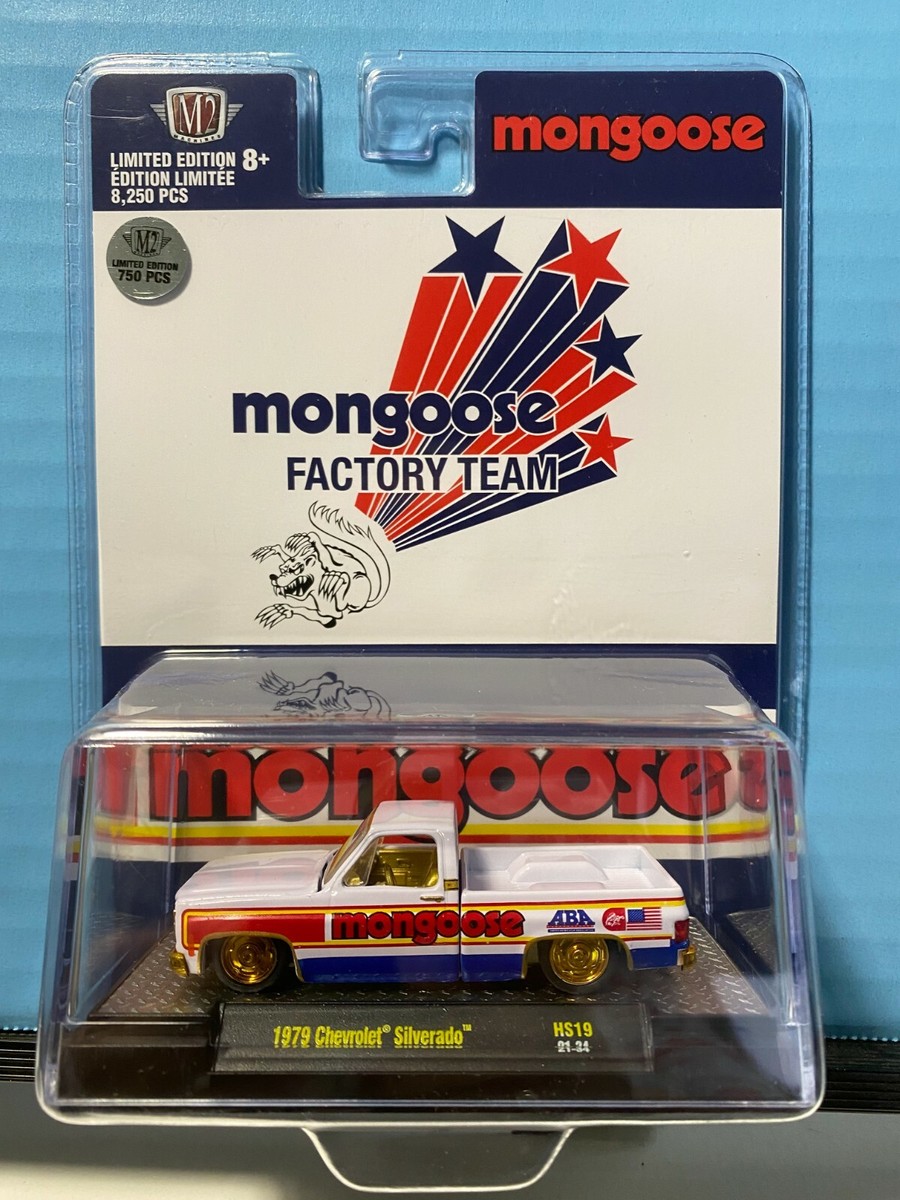 1/64 M2 MONGOOSE FACTORY TEAM 1979 CHEVROLET SILVERADO C10 1/64 M2 MONGOOSE FACTORY TEAM 1979 CHEVROLET SILVERADO C10