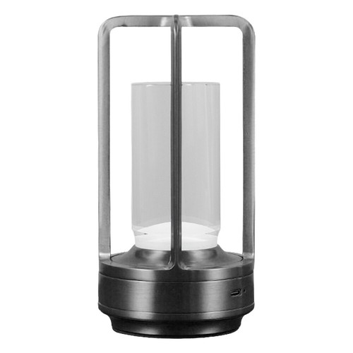 Cordless Table Lamp Crystal Lantern Lamp Type-C Charging for Living Room Bedroom - Afbeelding 4 van 18