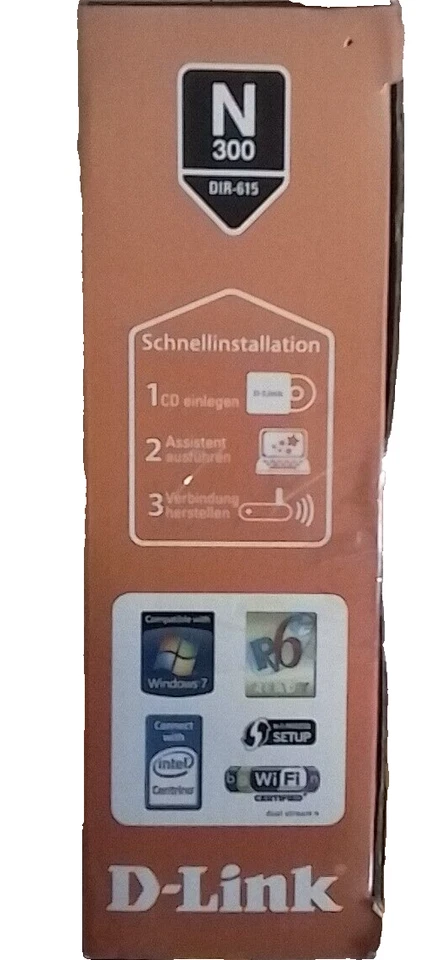D-Link Wireless N Home Router DIR - 615 N 300 in Schwarz - Bild 4 von 4