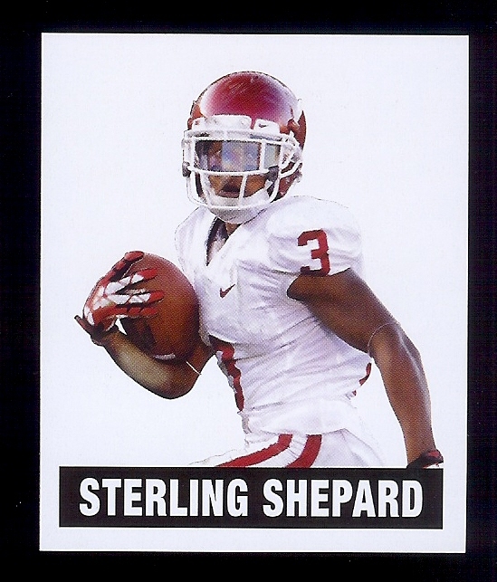 50) STERLING SHEPARD NY Giants Oklahoma 2016 LEAF Originals