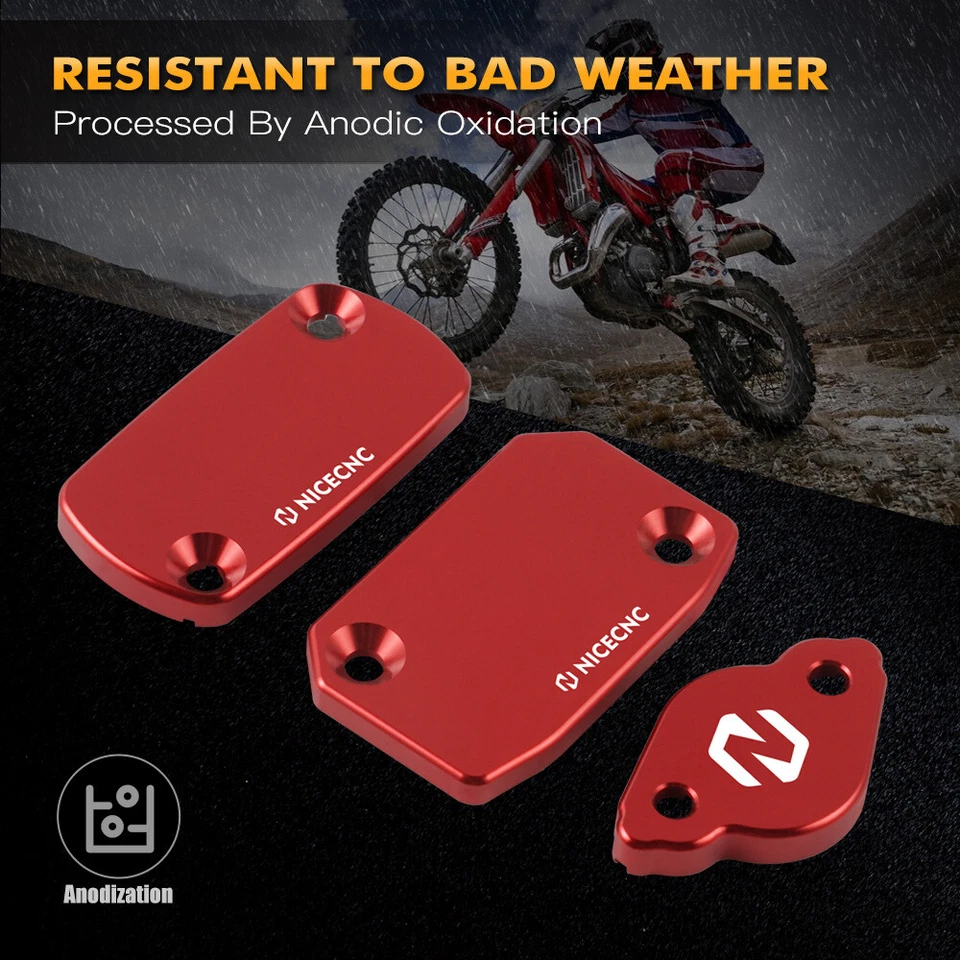 Cubierta de tapa de depósito de embrague de freno CNC para Beta RR 250 300 RR250 RR300 2013-2024 Foto 3 de 4