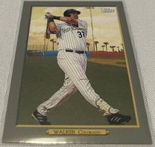 2020 Topps Baseball Larry Walker Colorado Rockies Turkey Red Insert #TR-47