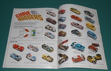Vtg 1976 TYCO Catalog Curve Huggers Slot Cars Trains Magnum Toys History Kids