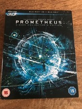 Prometheus 3D+2D Region B BluRay, sealed (lb3) Aliens
