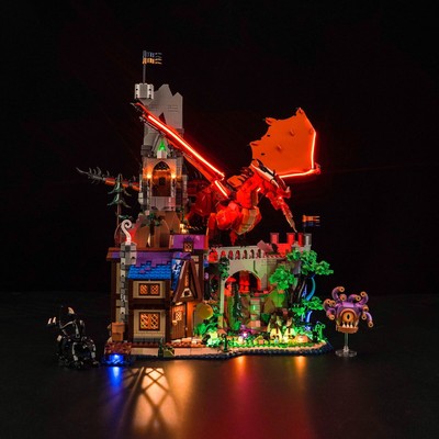 Light Kit for LEGO Dungeons & Dragons: Red Dragon's Tale 21348 (classic)
