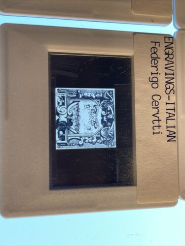 Italian Baroque Engravings. Lot Of 13 35mm Slides. #1 Cervetti, Gazi, Regini - Picture 7 of 7