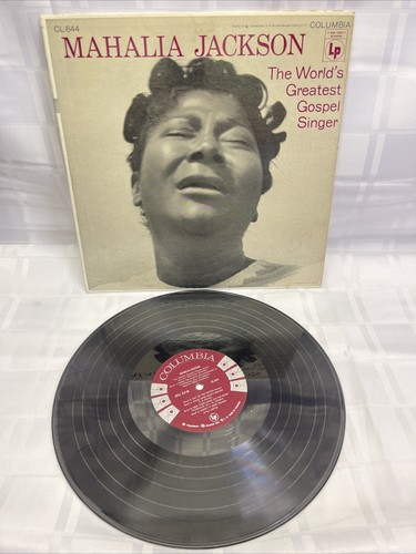 Mahalia Jackson The Worlds Greatest Gospel Singer 1955 Columbia CL 644 LP Vinyl