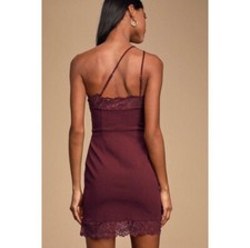 Free People Women’s Small Premonitions Bodycon Slip in Vetiver Bloom NWT NEW