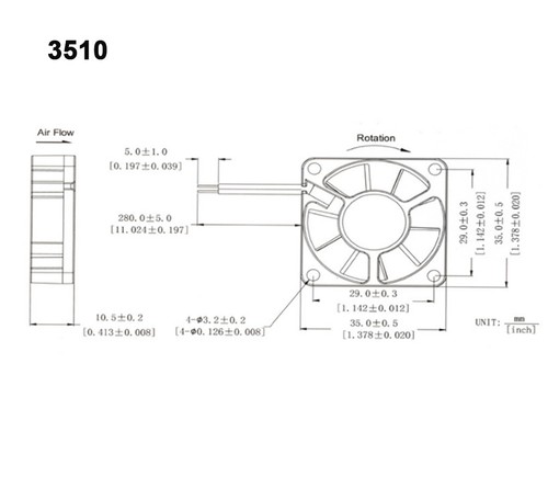 20-35mm 5/12V USB Powered PC Router Cooling Fans Laptop small fan Hydraulic - 第 2/17 張圖片