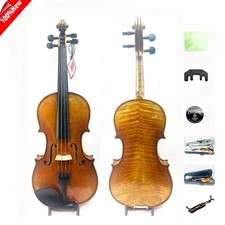  Capriana Gagliano Violin Outfit 4/4-1/2 VN401S-Y Silence Pack Set Up In U.S.A